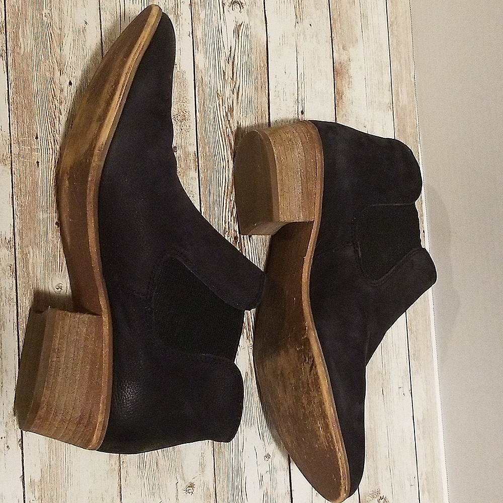 BP Black Slip On Booties Size 8